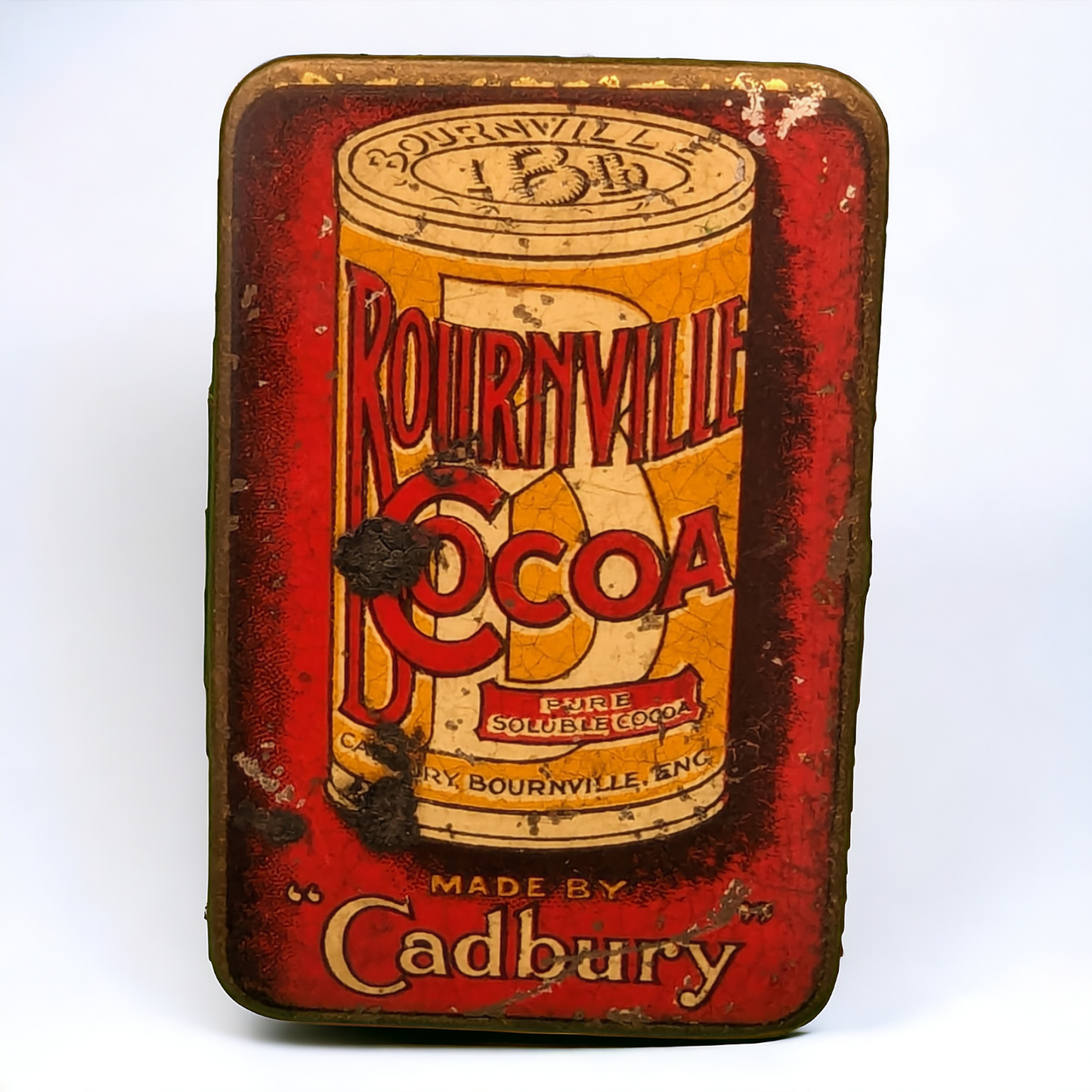 Vintage Matchbox and Cigarette Packet - Cadbury's Bournville, Craven "A"