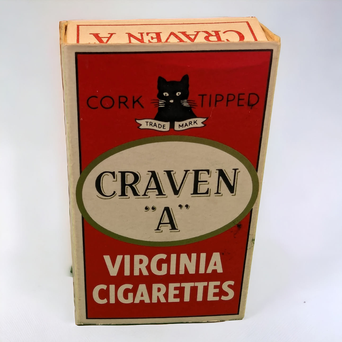 Vintage Matchbox and Cigarette Packet - Cadbury's Bournville, Craven "A"