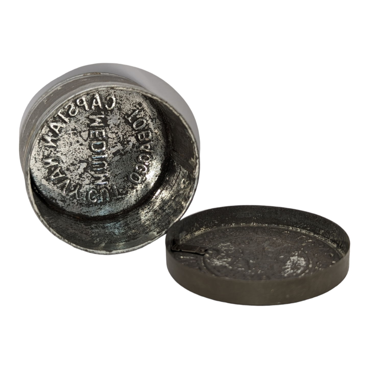 Rare Antique W.D. & H.O. Wills Tobacco Tin with Cutter Lid - Circa 1890s-1918