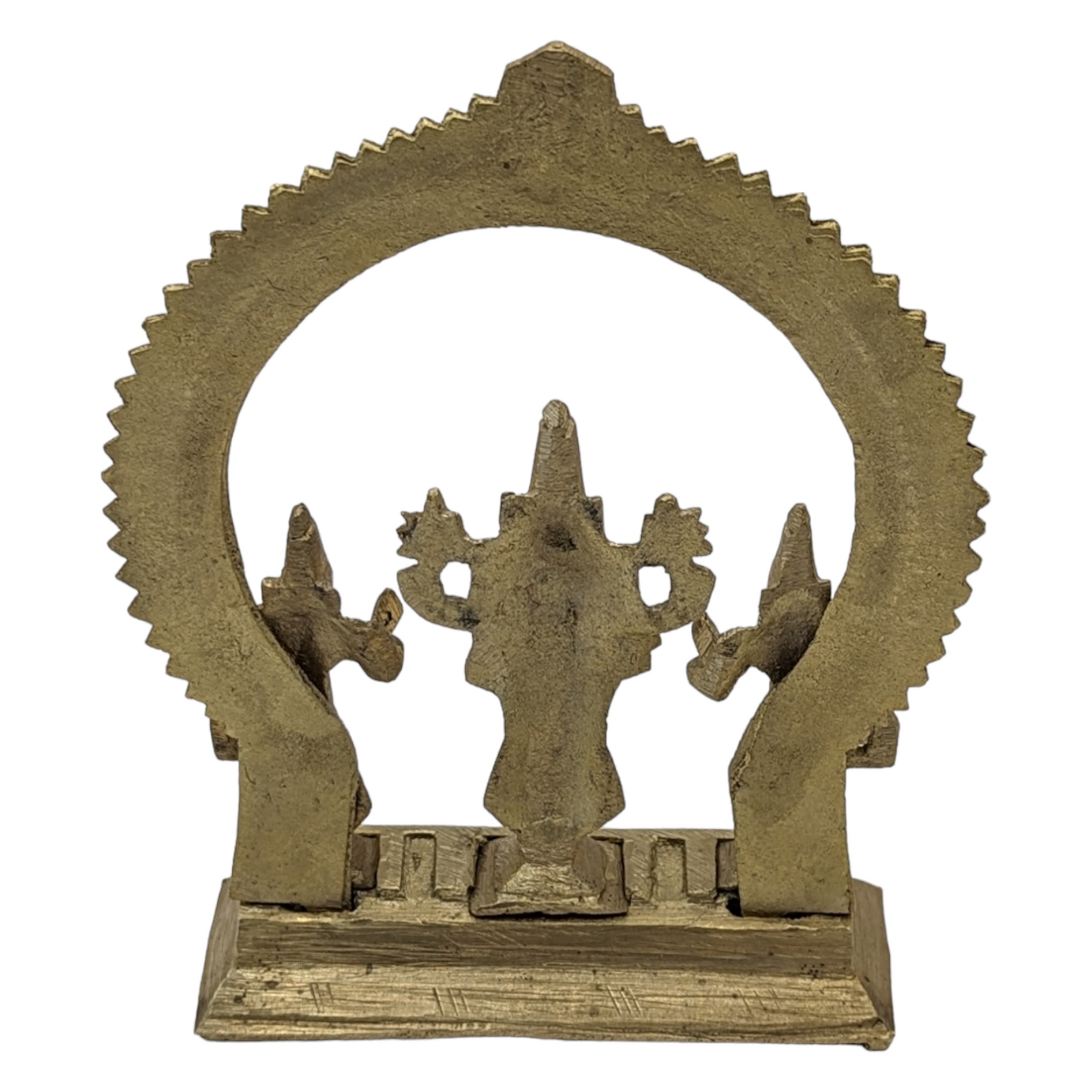 Vintage South Indian Hindu God Thirupathi Venkateswara Brass Statue