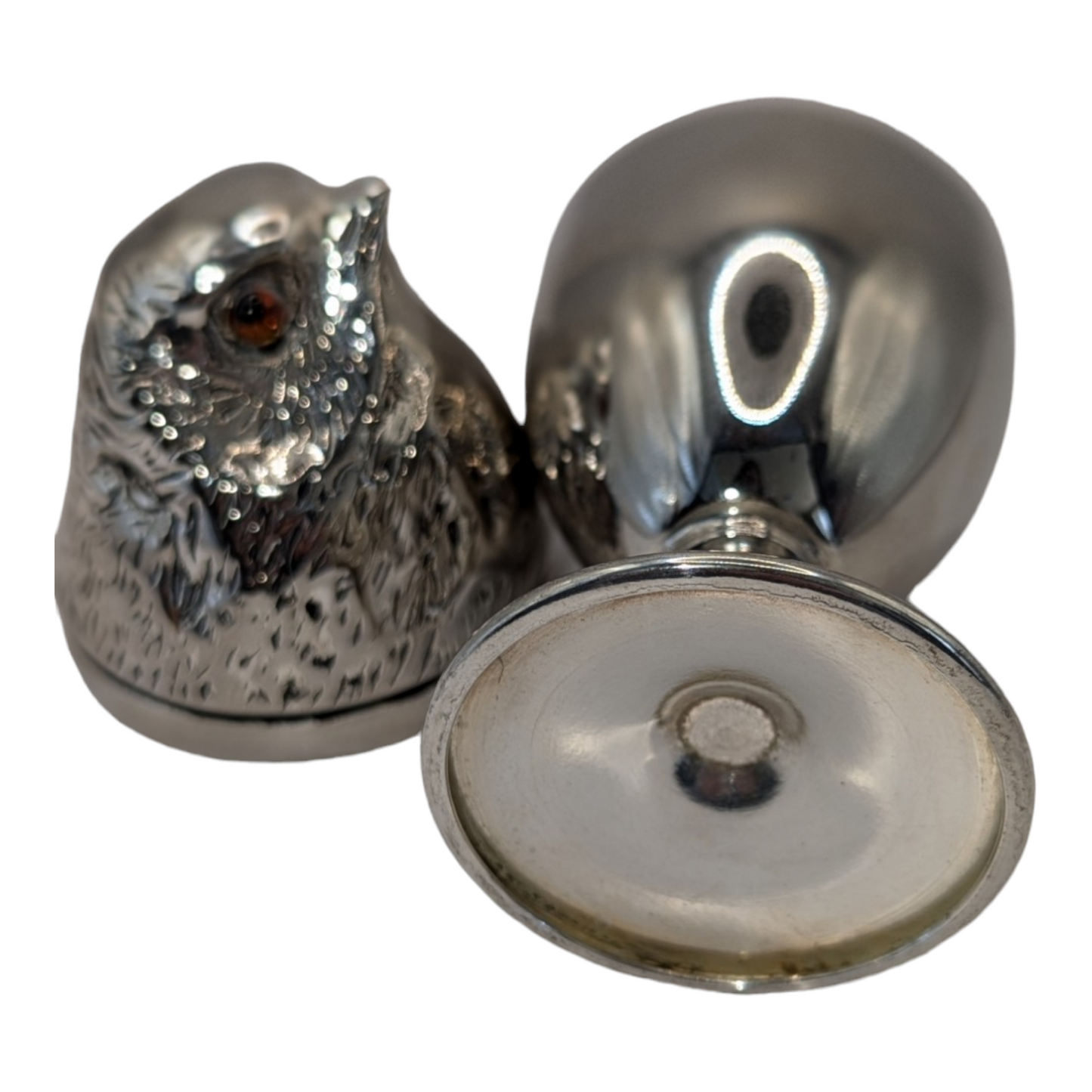 Antique Silver Plated Egg Warmer